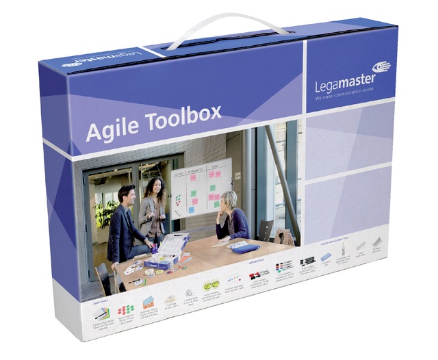 Een Agile toolbox Legamaster 38 delig koop je bij Vergaderkoffers.nl